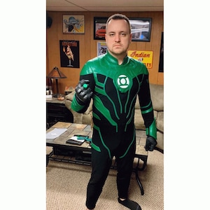 Tuta del costume di Lanterna Verde