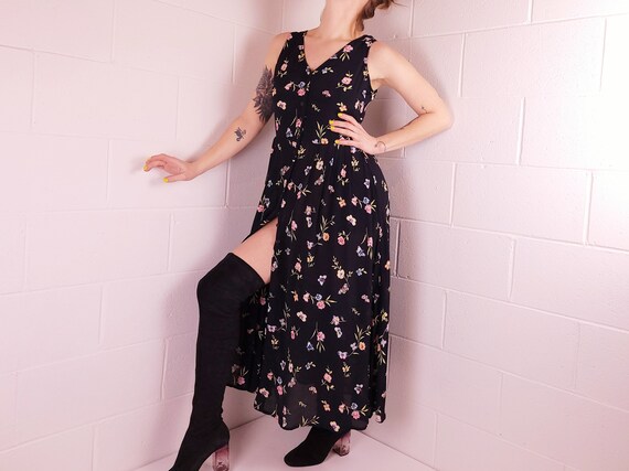 Vintage 90s Together Rayon Dress Floral 