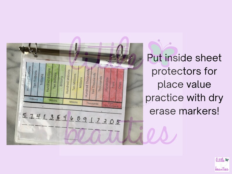 Place Value Chart to the Trillions, Printable Place Value Chart ...