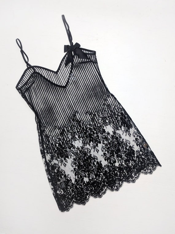 black slip for sheer dress