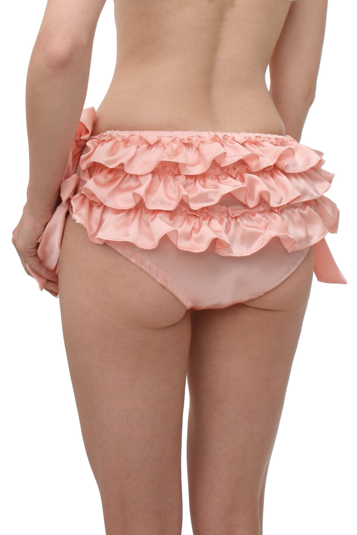 Cream silk ruffled knickers 100 silk panties gold off Etsy