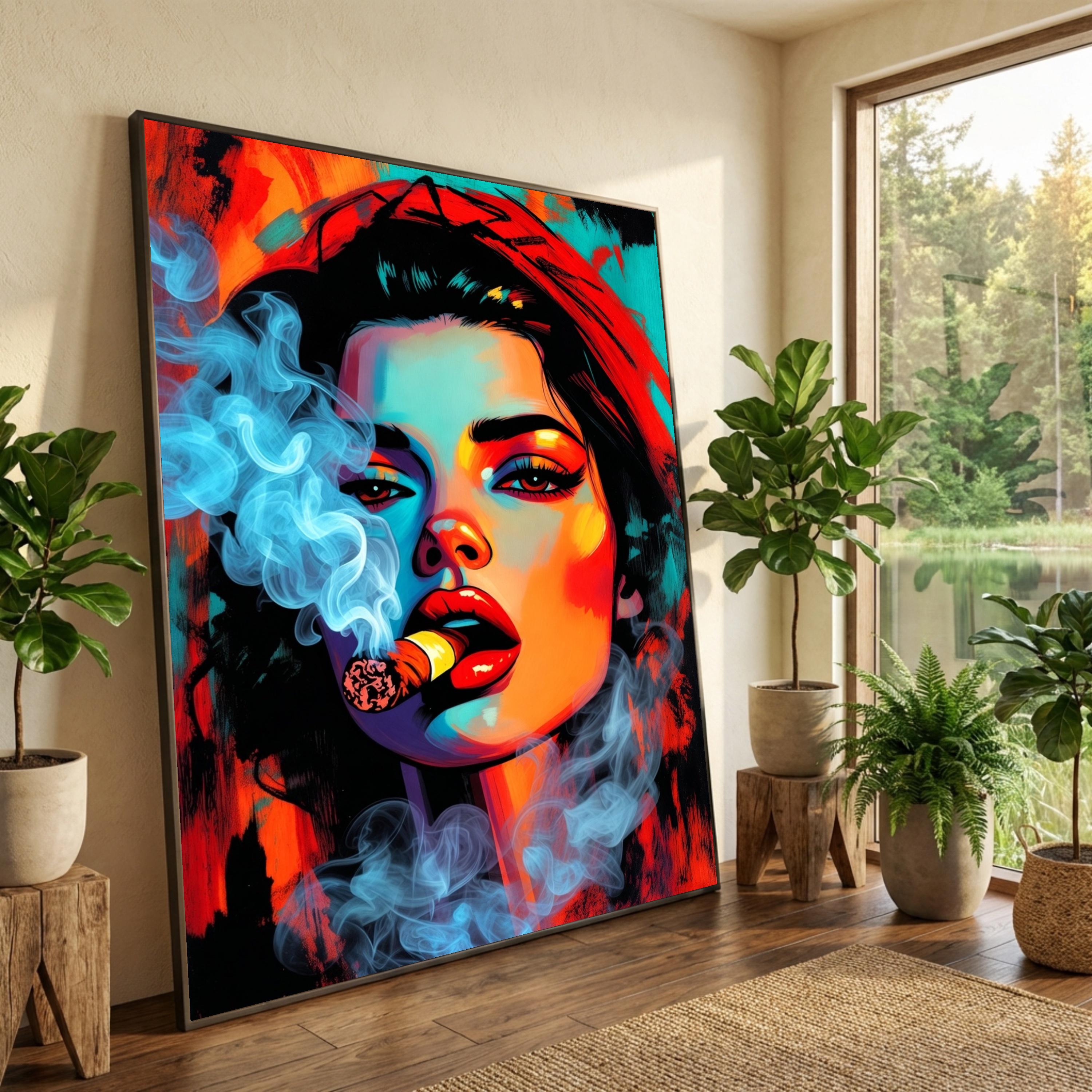 Pop smoke painting - Etsy 日本