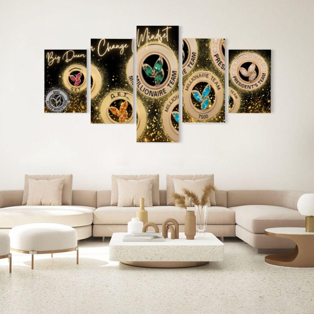 Herbalife Pin Change Mindset Decorative Painting - Etsy