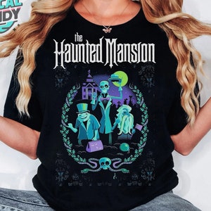 The Haunted Mansion Shirt Hitchhiking Ghosts Shirt, Disney Halloween Party Foolish Mortals Tshirt, Disneyland Family Trip Holiday Gift Tee