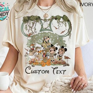 ディズニー・アニマルキングダムのヴィンテージTシャツ 