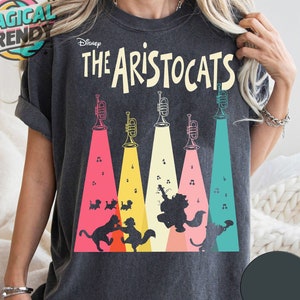 Retro Disney Everybody Wants To Be A Cat Shirt, The Aristocats O’Malley And The Alley Cats Music Tshirt, Disneyland Family Vacation Trip Tee