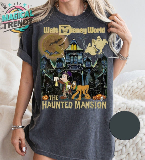 Vintage Disney the Haunted Mansion Shirt, Mickey's Not so Scary