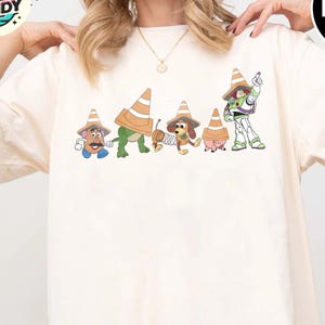 Disney Toy Story Comfort Colors Shirt, Disneyworld Toy Story Shirt, You;ve Got A Friend In Me, Disney Family, Toy Story Movie Characters Tee