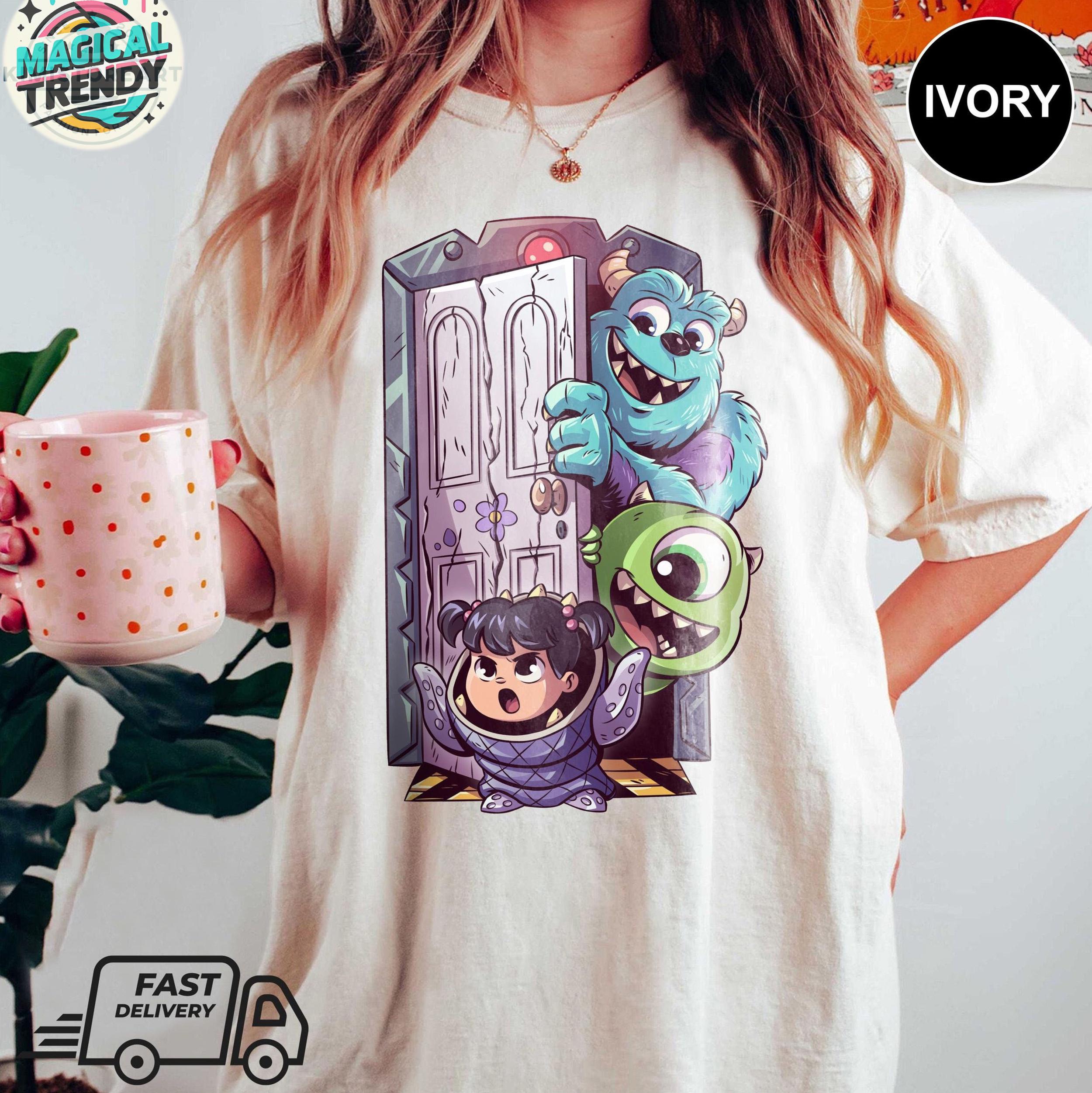 Disney Monster Inc Art Shirt, Disneyworld Shirt, Disney Vintage Shirt, Retro Monster Inc, Monsters University Shirt, Disney Vacation Shirt