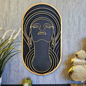 LeradLazerArt Multi-Layer Wooden Wall Art, 3D Painting, Creative Gifts, Multilayer mandala, 3D Wall Art, Wall hangings