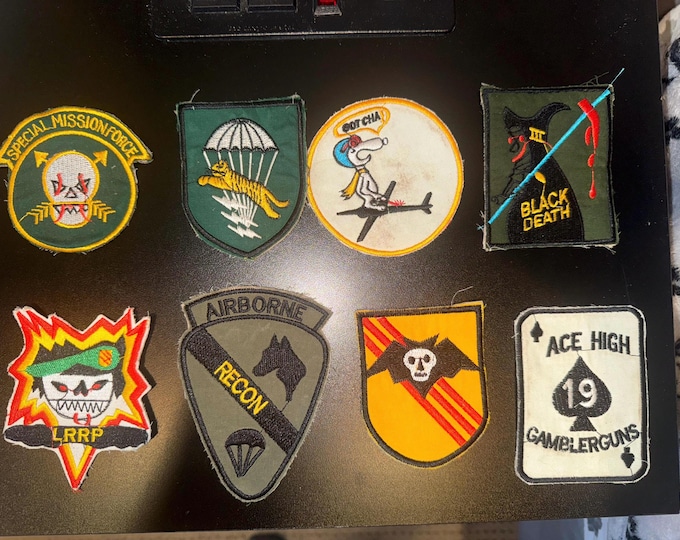8 Assorted Vietnam War Era Patches - Etsy