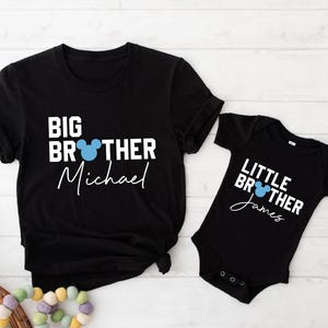 Big Middle Little Brother Shirts, Matching Brother Shirts, Big Brother Announcement, New Brother Gift, Big Brother Little Brother Matching
