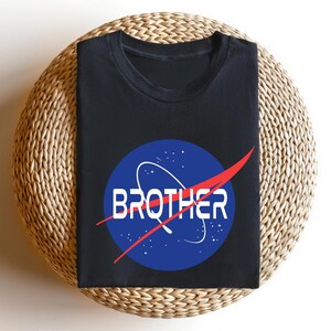 Custom NASA Name T-shirt, Nasa Mom Shirt, Personalized Nasa Shirt, Space Family Shirt, Nasa Family Matching Shirts, Nasa Museum Visit Shirts image 4