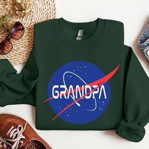 Custom NASA Name T-shirt, Nasa Mom Shirt, Personalized Nasa Shirt, Space Family Shirt, Nasa Family Matching Shirts, Nasa Museum Visit Shirts image 5