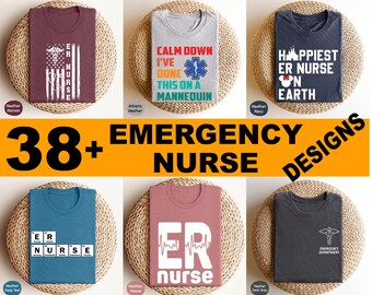 Emergency Department Nurse Custom Shirt, ER Nurse Shirt, Emergency Medicine Nurse, Emergency Nurse Gift, Emergency Room Shirt, RN Shirt