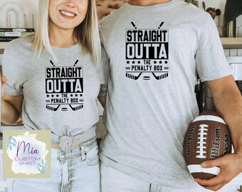 Straight Outta The Penalty Box Shirt, Hockey Shirt, Hockey Sayings Shirt, Hockey Boys Shirt, Funny Hockey Shirts, Hockey Player Gift