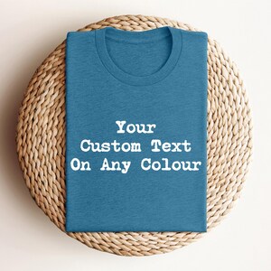 Custom Shirt, Custom Text Shirt, Custom T-shirt, Personalized T-Shirt, Personalized Shirt, Custom Unisex Shirts, Custom Logo T-Shirts