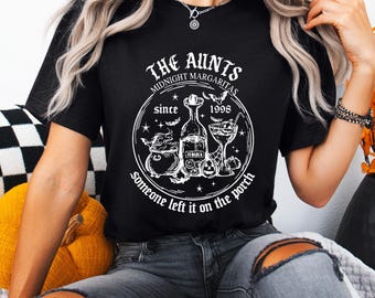 Midnight Margaritas Shirt, Retro Halloween Shirt, Tequila Shirt, Witchy Tee, Halloween Gift, Midnight Margarita Tshirt, Spooky Drinking Gift
