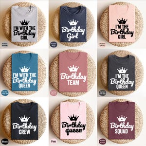 Birthday Girl Shirt, Birthday Group Shirts, Birthday Crew Shirts, Birthday Squad Shirts, Birthday Party Shirt, Birthday Queen, Gift for Her