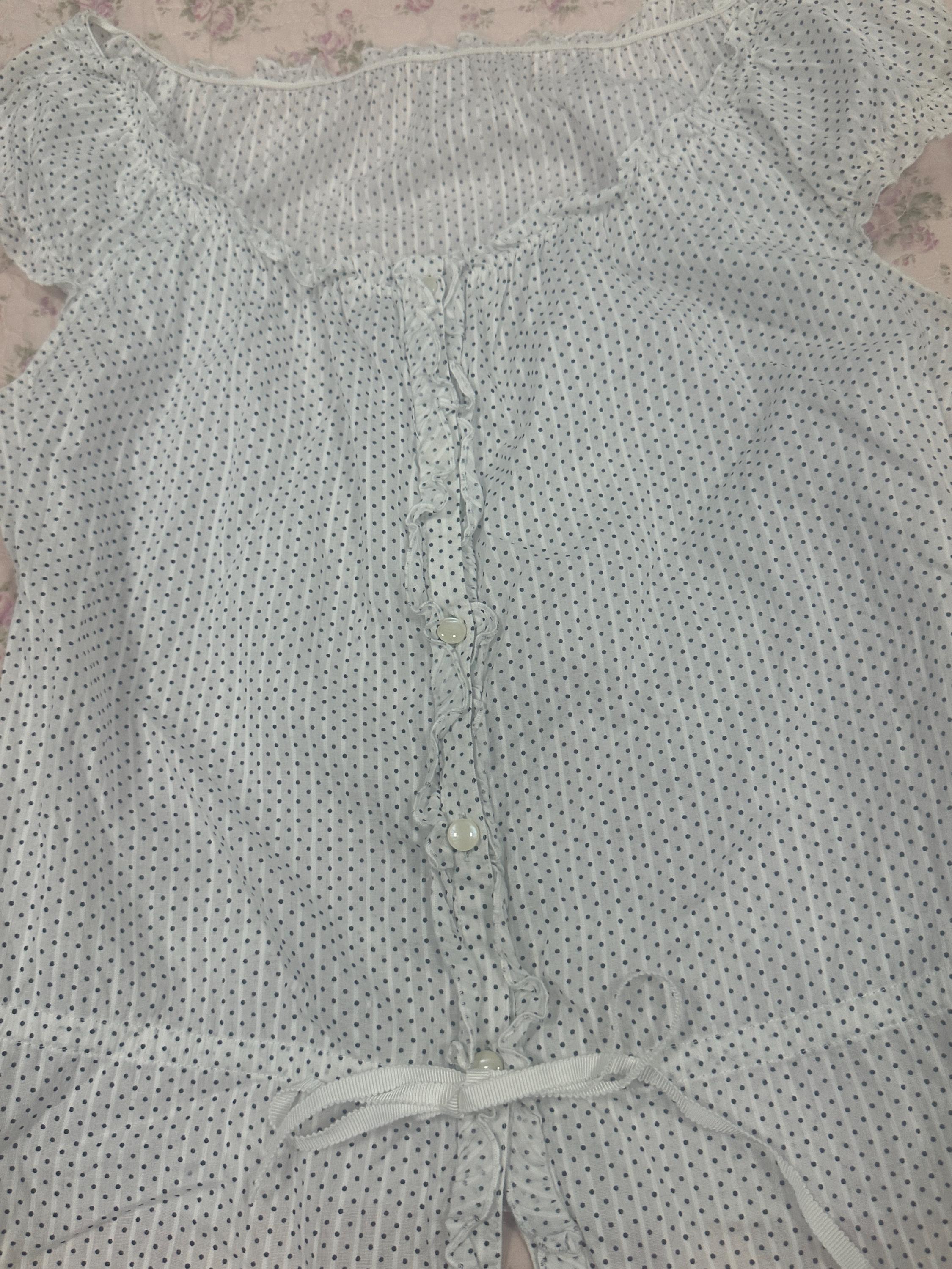 Japanese Brand White Dot Women