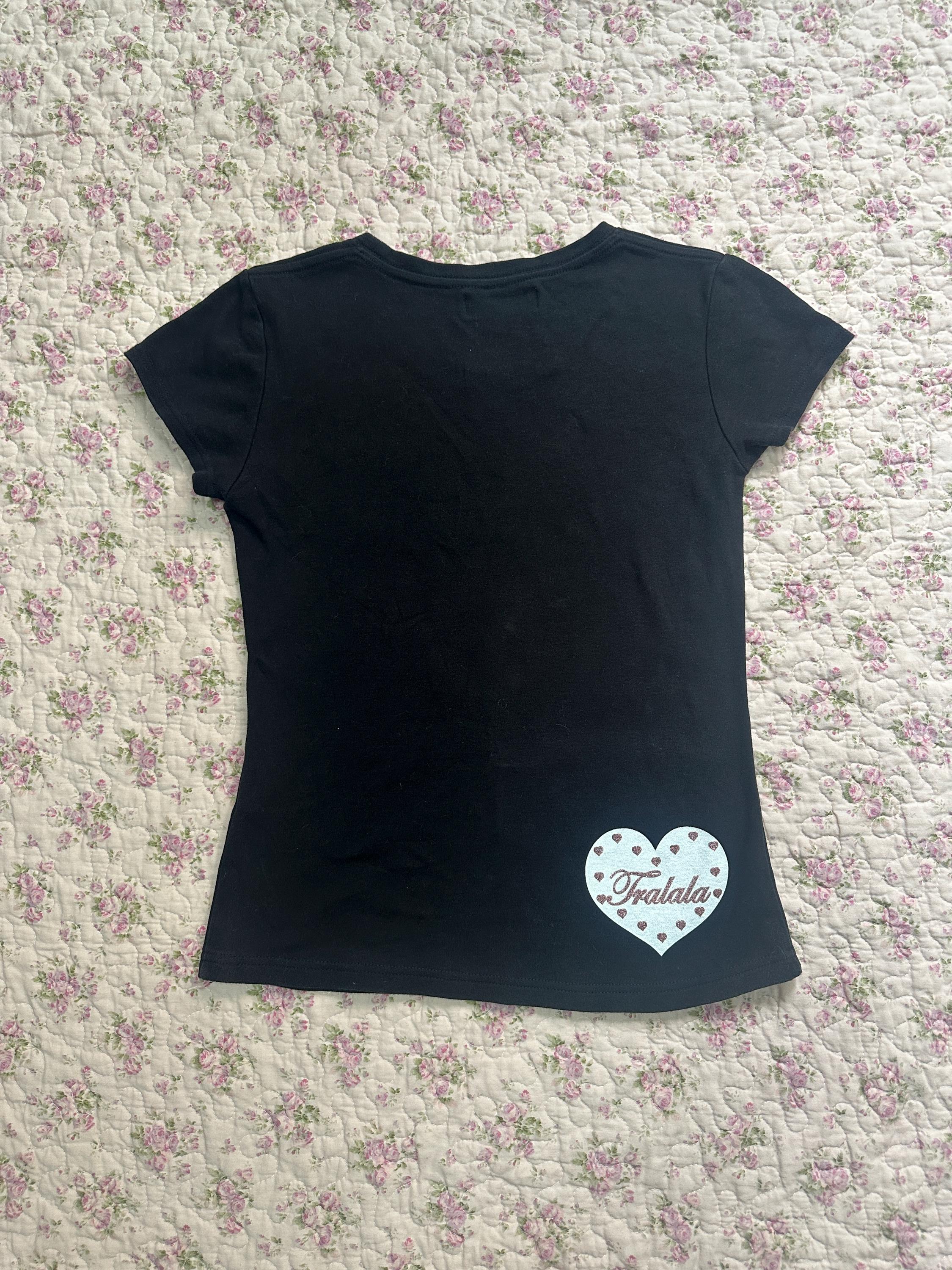 Japanese Brand Tralala Black T Shirt Top - Etsy