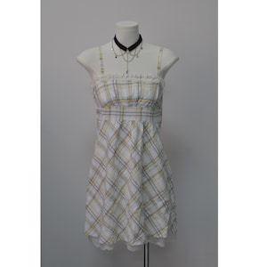 Japanese brand  plaid  women&#39;s dress