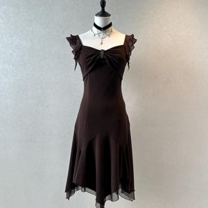 brown coquette dress Girls Chestnut Brown Mary Jane Flats Vintage Style