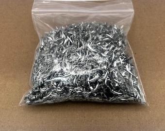5 LB Aluminum Metal Shavings – Raw CNC Chips for Resin, Crafts, Epoxy, Industrial Art