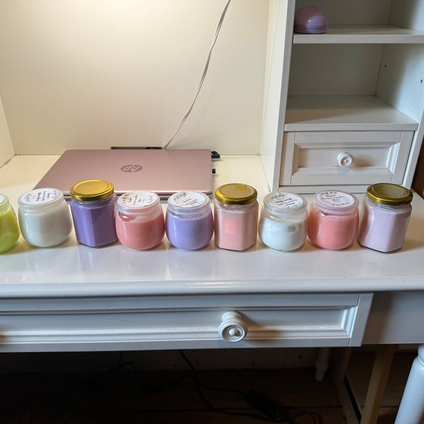 Custom Scented/Colored candles