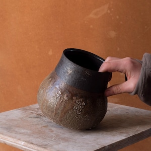 Vaso - Ceramica Artigianale - "La Chimera" - Smalti auto prodotti - Natura