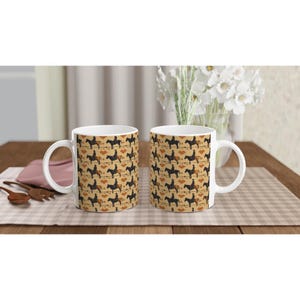 Cowboy pattern Mug - 11oz. Camping mug, Hiking mug, Rancher, Explore, Wanderer, Cowboy, Ideal gift, Horse riding