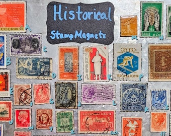 Magnets! - Used Stamps - Historical