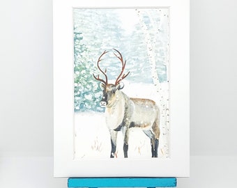 Reindeer Art Print