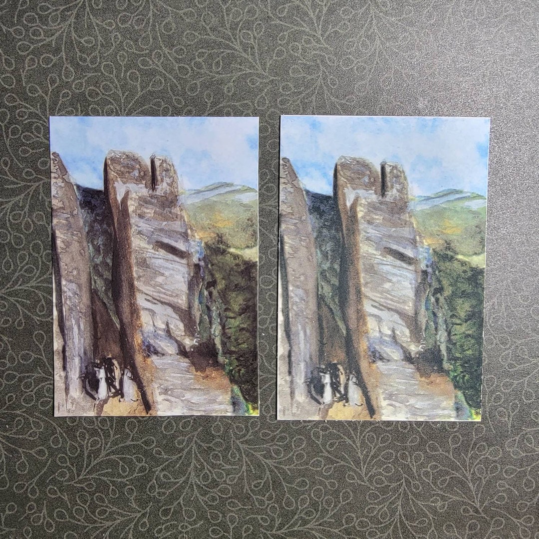 Seneca Rocks Patch Seneca Rocks - Sticker - Etsy
