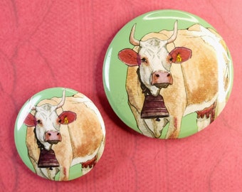 Cow - Button