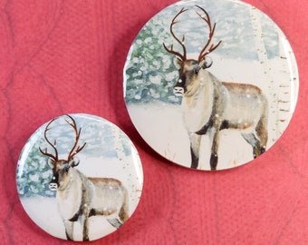 Reindeer - Button