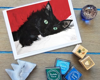 Blank Greeting Card - Spooky