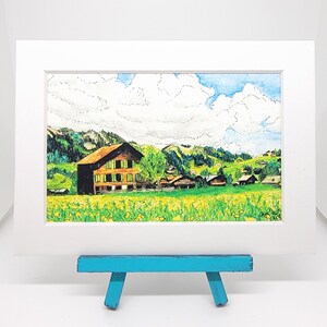 Saanen Art Print