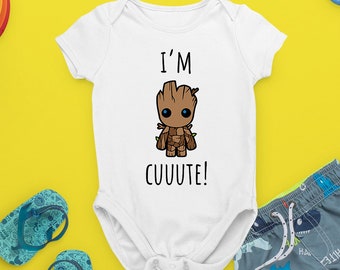 I'm Cuuute! Baby Snapsuit Bodysuit