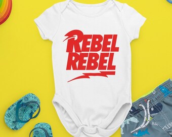 Rebel Rebel Baby Snapsuit Bodysuit