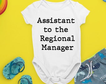 Assistant to the Regional Manager Baby Snapsuit Bodysuit