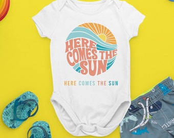Here Comes The SUN Baby Snapsuit Bodysuit