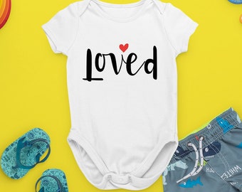 Loved Baby Snapsuit Bodysuit