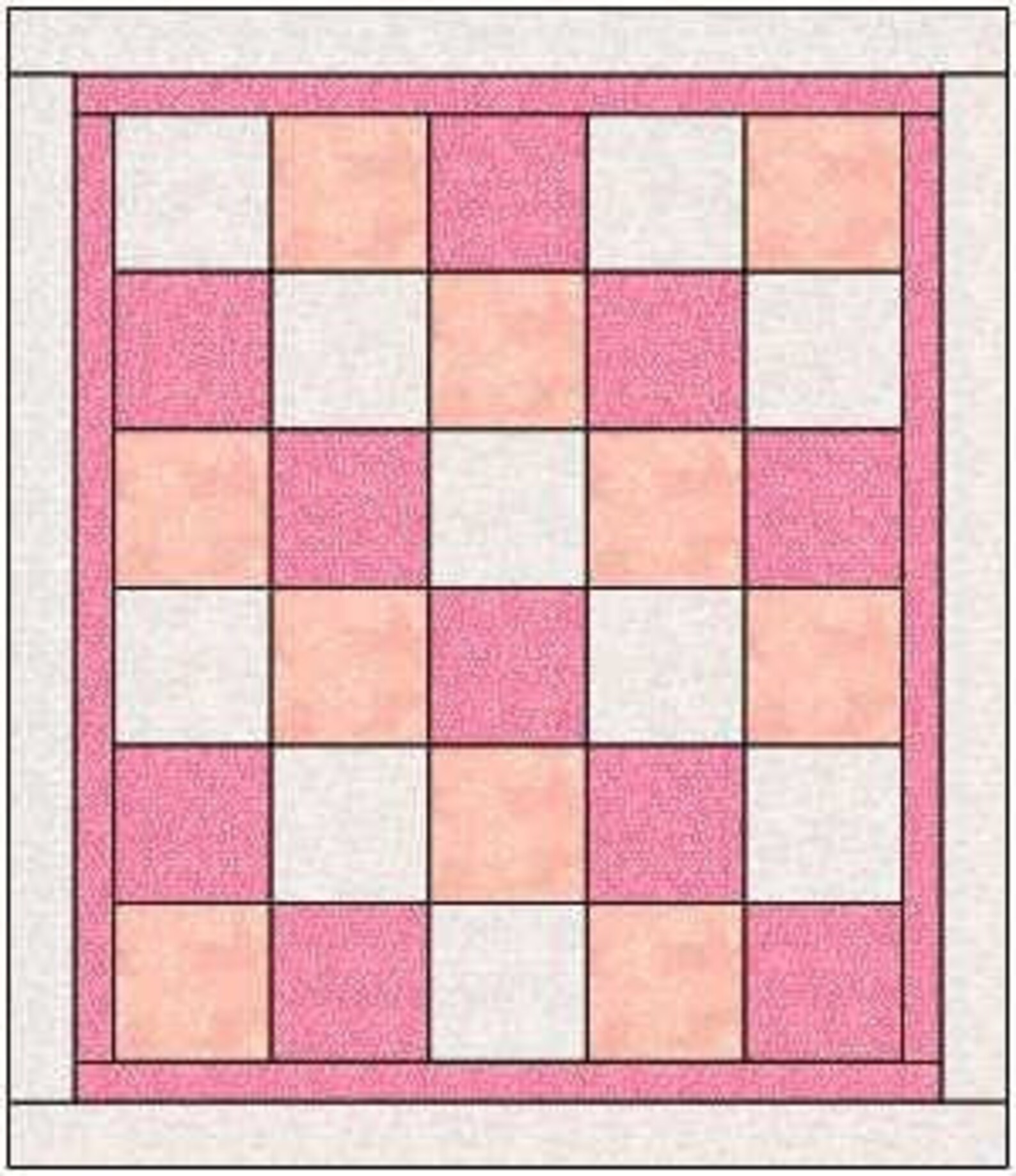 PDF Simply Squares Baby Quilt Pattern Etsy