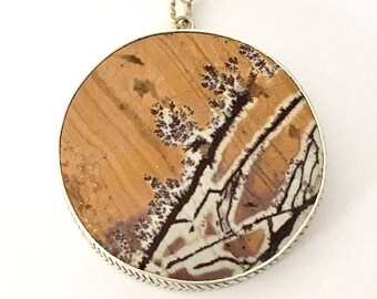 Sonora Desert Pendant in Sterling Silver