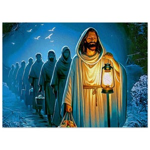Jesus is the Way, the Truth, and the Life Premium Matte Paper Poster