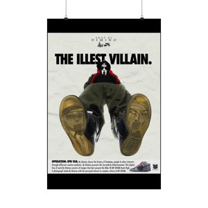 The illest villain MF DOOM - Matte Vertical Posters