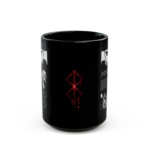 berserk brand of sacrifice/Guts Black Mug (11oz, 15oz)