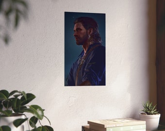 Gale Poster, Baldurs Gate 3, Best Gift, Poster, high quality, Gift ideas, bg3, Baldurs Gate, Gale, Gale bg3