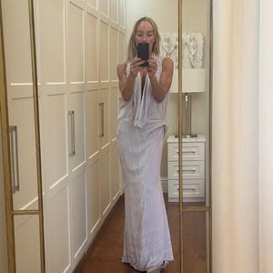 VINTAGE MARC JACOBS velvet plunging neckline gown